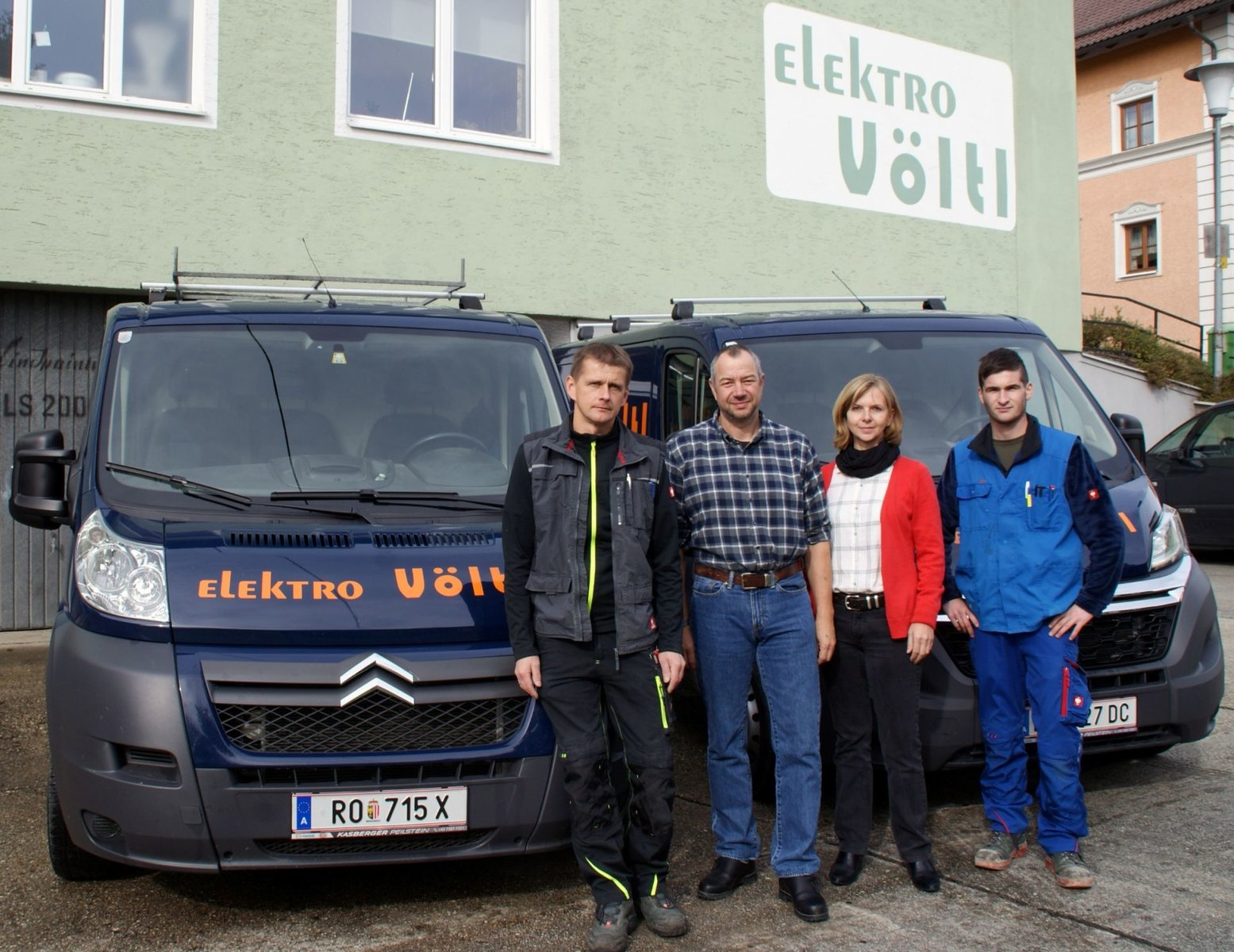 Team von Elektro Völtl Installation u. Handel